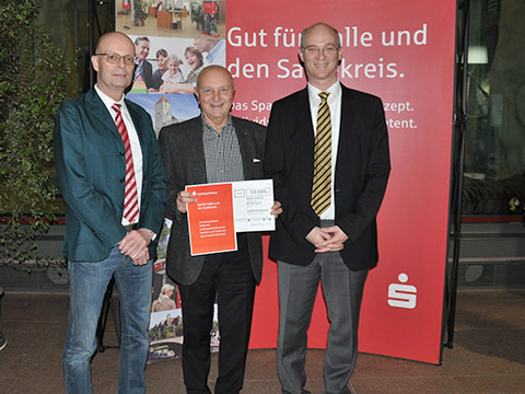 Dr. Bernd Wiegand, Rolf Schnell, Dr. Jürgen Fox (v.l.n.r.)
